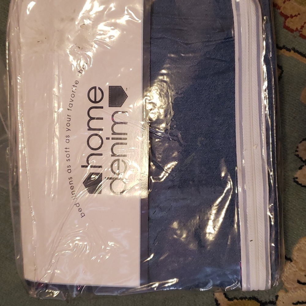 New one denin flat sheet only